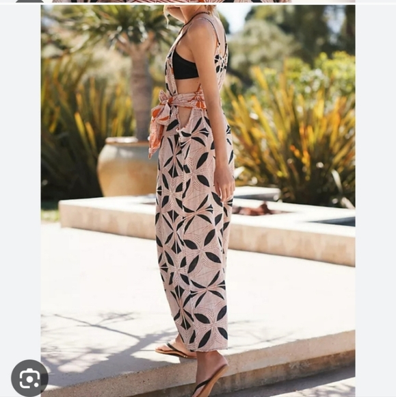 The Mason Tie-front Cover Up Jumpsuit - Picture 4 of 9